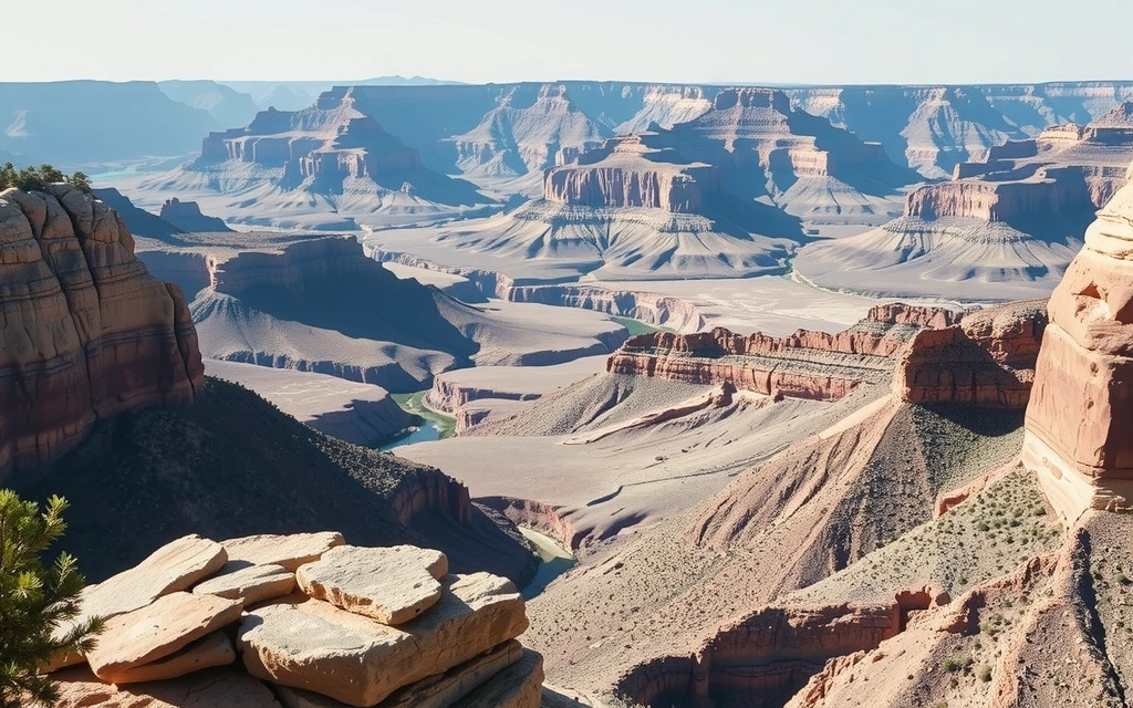 Гранд-Каньон с рекой Колорадо